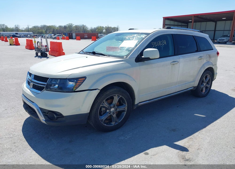 2015 DODGE JOURNEY CROSSROAD VIN: 3C4PDCGB3FT605427