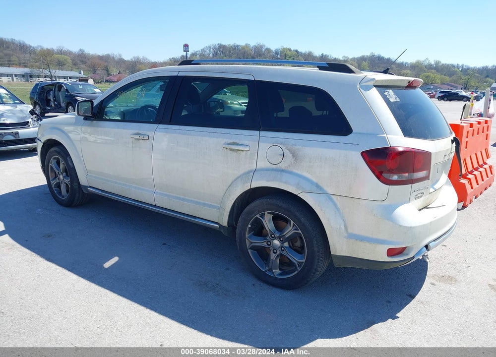 2015 DODGE JOURNEY CROSSROAD VIN: 3C4PDCGB3FT605427
