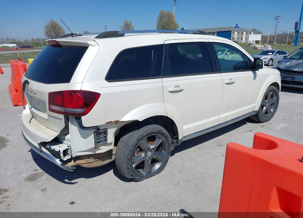 2015 DODGE JOURNEY CROSSROAD VIN: 3C4PDCGB3FT605427