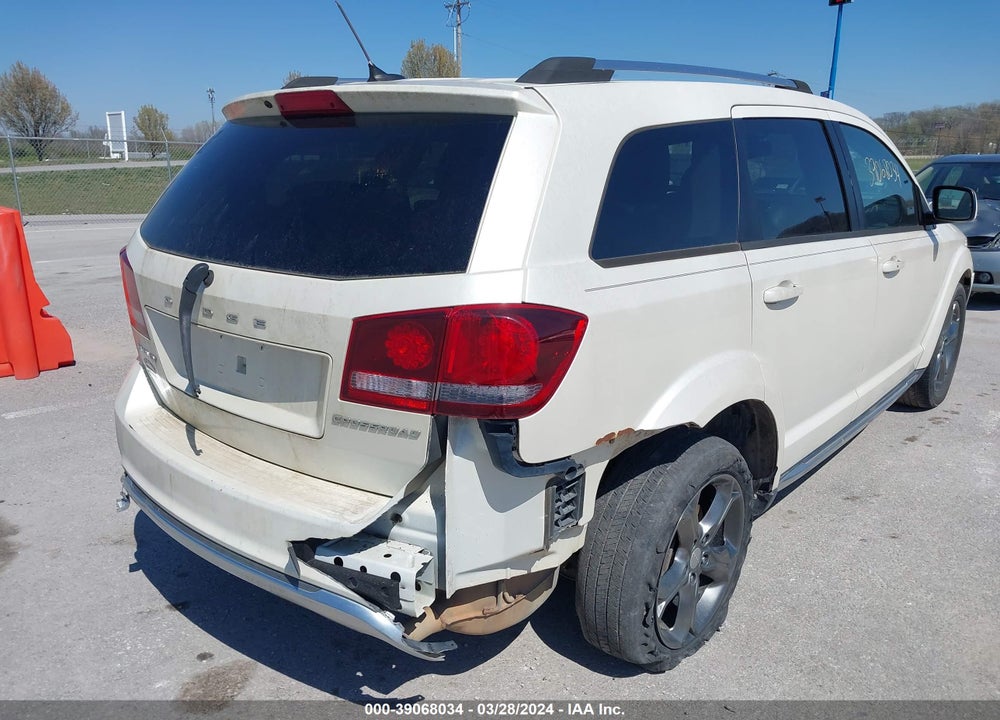 2015 DODGE JOURNEY CROSSROAD VIN: 3C4PDCGB3FT605427
