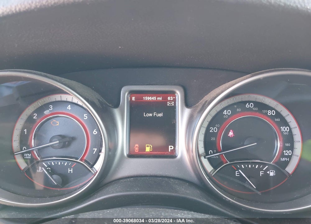 2015 DODGE JOURNEY CROSSROAD VIN: 3C4PDCGB3FT605427