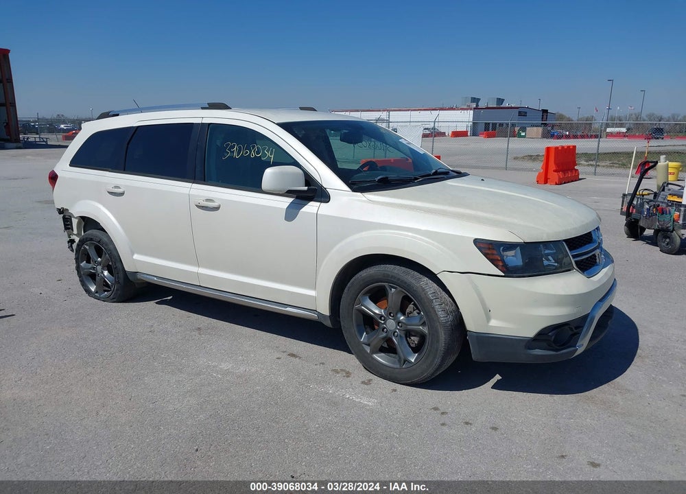 2015 DODGE JOURNEY CROSSROAD VIN: 3C4PDCGB3FT605427