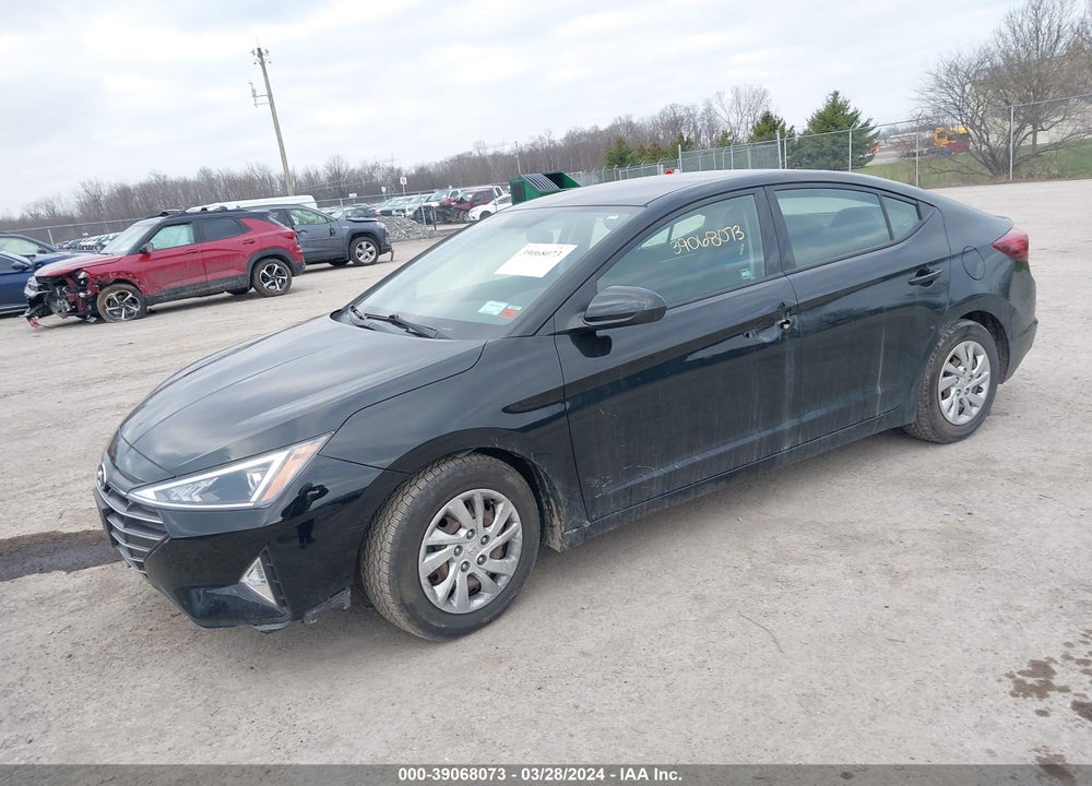 2019 HYUNDAI ELANTRA SE VIN: 5NPD74LF7KH431493