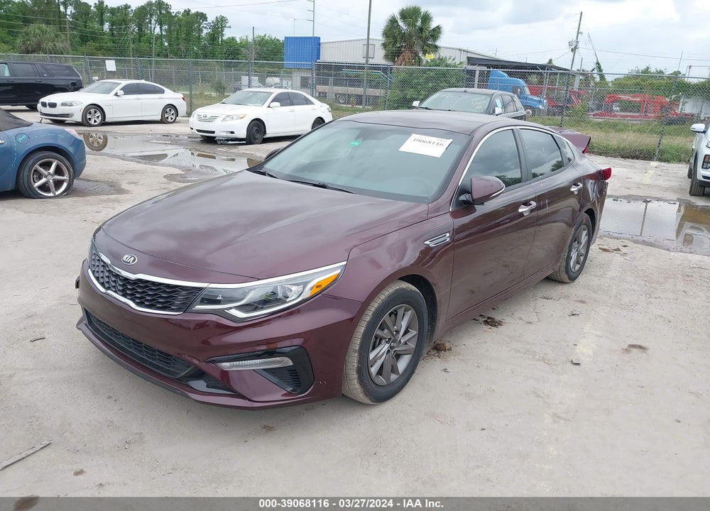 2020 KIA OPTIMA LX VIN: 5XXGT4L37LG411465