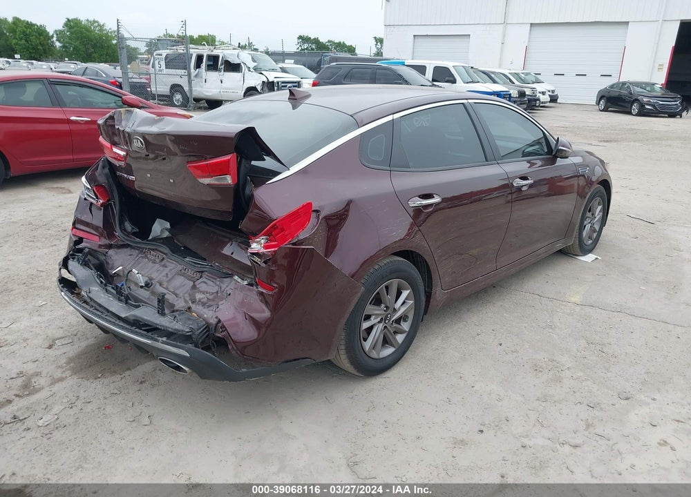 2020 KIA OPTIMA LX VIN: 5XXGT4L37LG411465