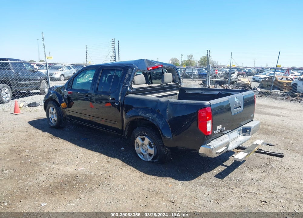 2008 NISSAN FRONTIER SE VIN: 1N6AD07U68C431936