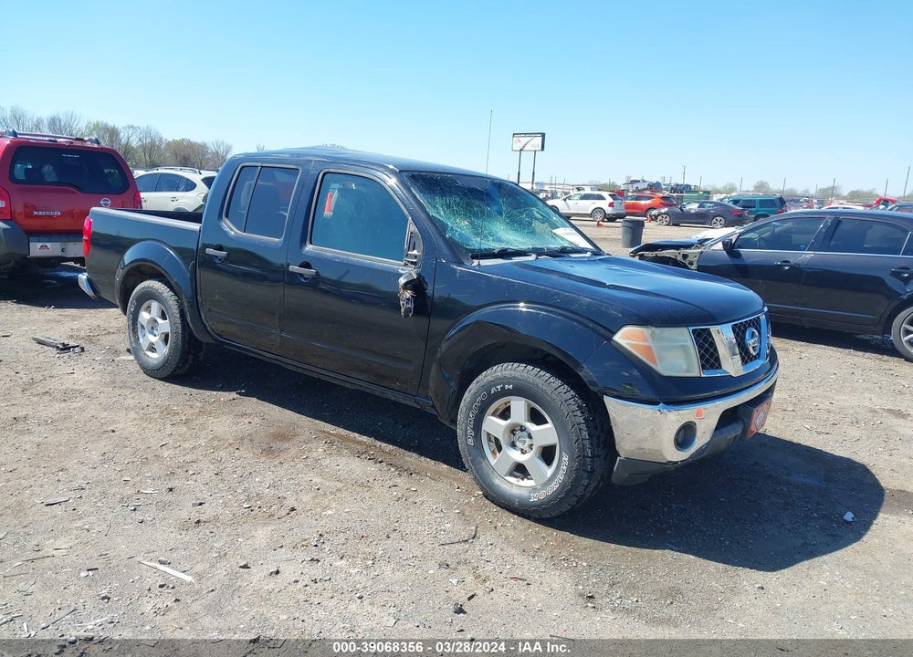 2008 NISSAN FRONTIER SE VIN: 1N6AD07U68C431936