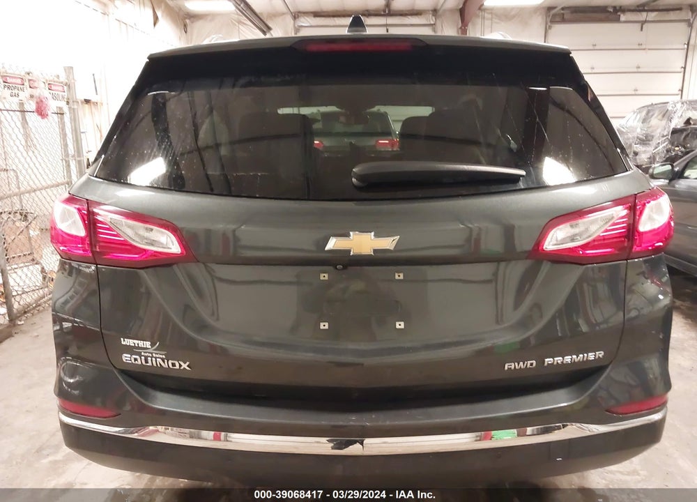 2020 CHEVROLET EQUINOX AWD PREMIER 1.5L TURBO VIN: 2GNAXXEV1L6202295