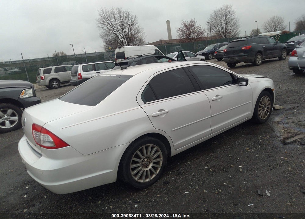 2009 MERCURY MILAN I4 PREMIER VIN: 3MEHM08Z99R635272