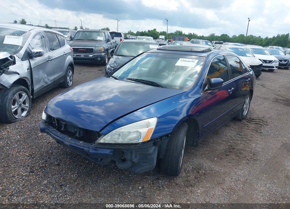 2004 HONDA ACCORD 2.4 EX VIN: 1HGCM56814A168713