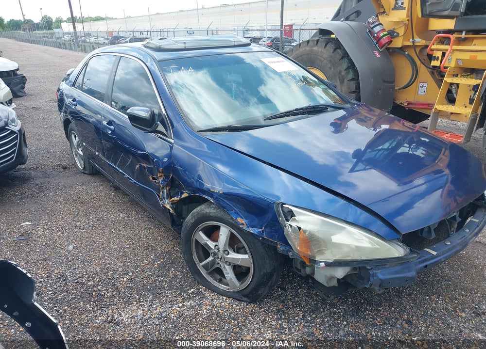 2004 HONDA ACCORD 2.4 EX VIN: 1HGCM56814A168713
