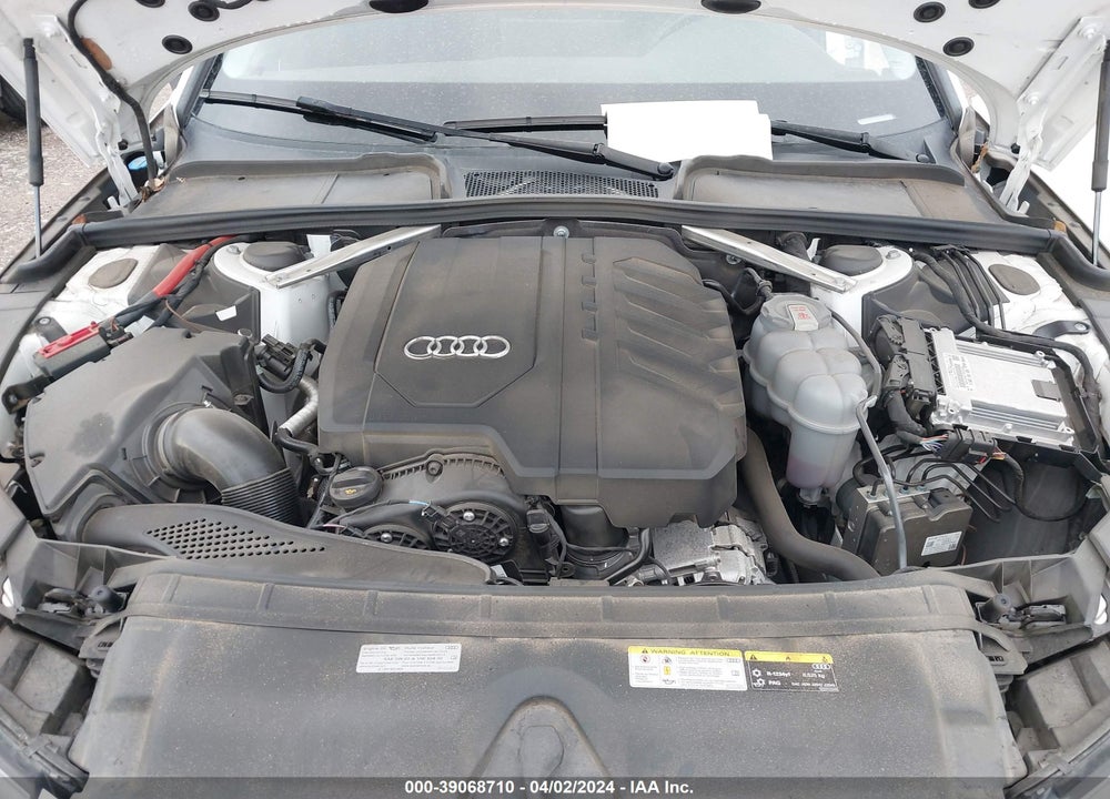 2021 AUDI A4 PREMIUM 40 TFSI QUATTRO S TRONIC VIN: WAUABAF45MN009460