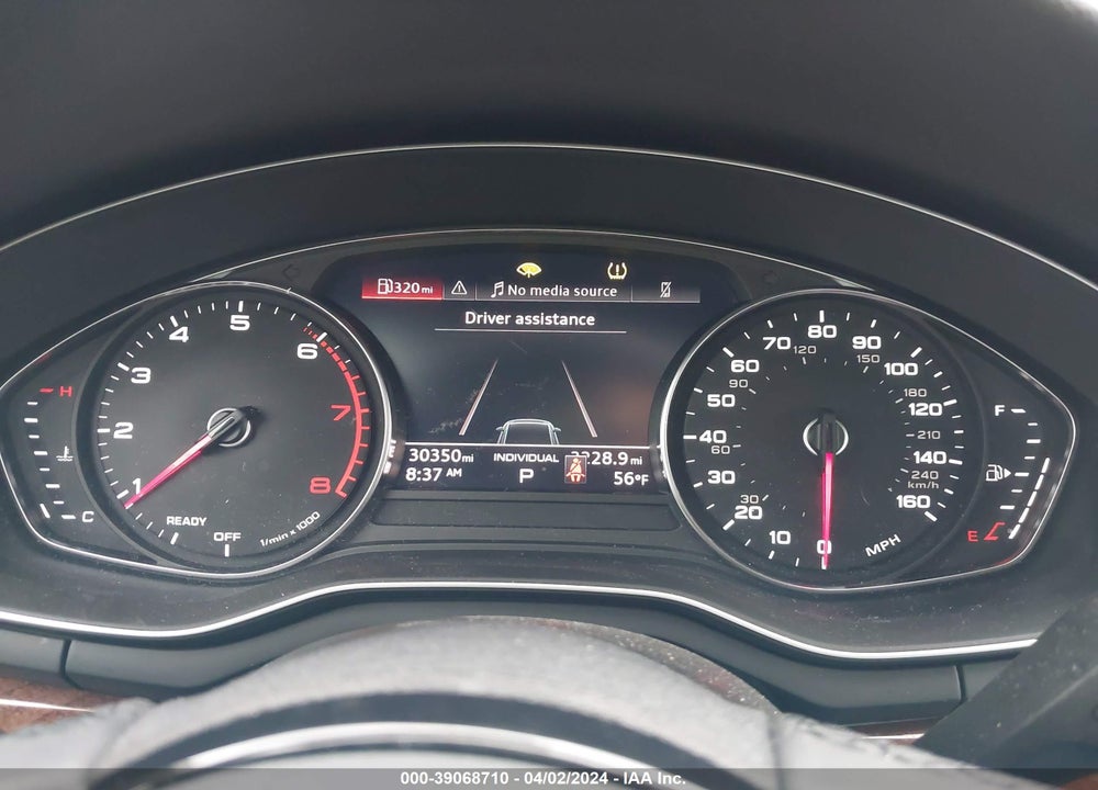 2021 AUDI A4 PREMIUM 40 TFSI QUATTRO S TRONIC VIN: WAUABAF45MN009460