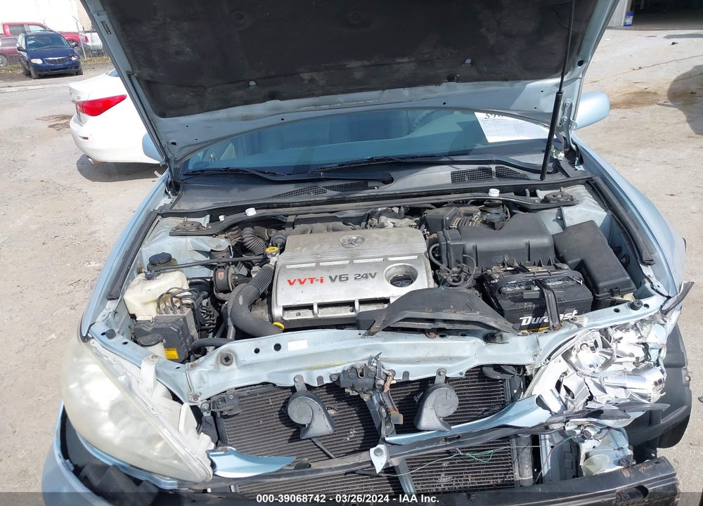2006 TOYOTA CAMRY XLE V6 VIN: 4T1BF30K36U634734