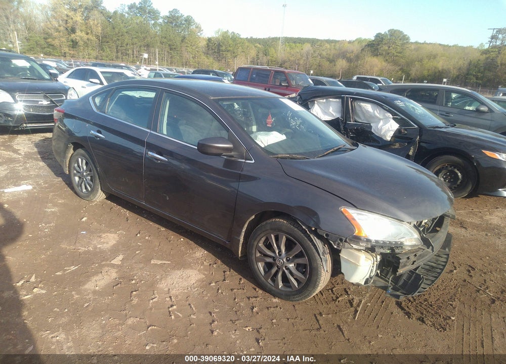 2013 NISSAN SENTRA SV VIN: 3N1AB7AP6DL684616