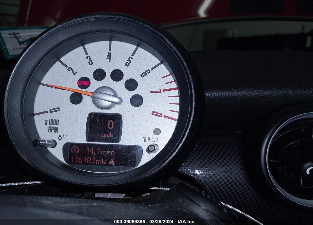 2013 MINI COUPE COOPER S VIN: WMWSX3C56DT408663