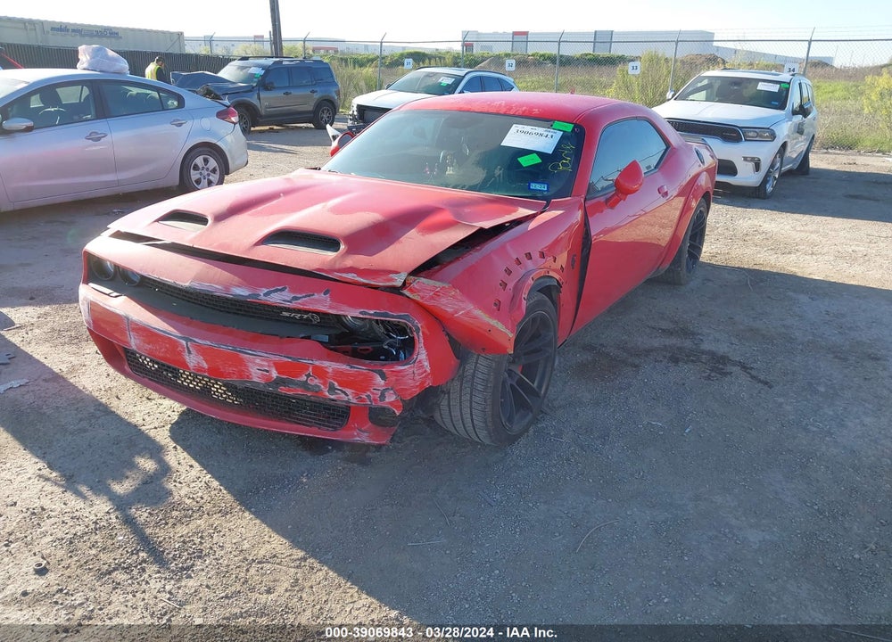 2020 DODGE CHALLENGER SRT HELLCAT REDEYE WIDEBODY VIN: 2C3CDZL91LH131717