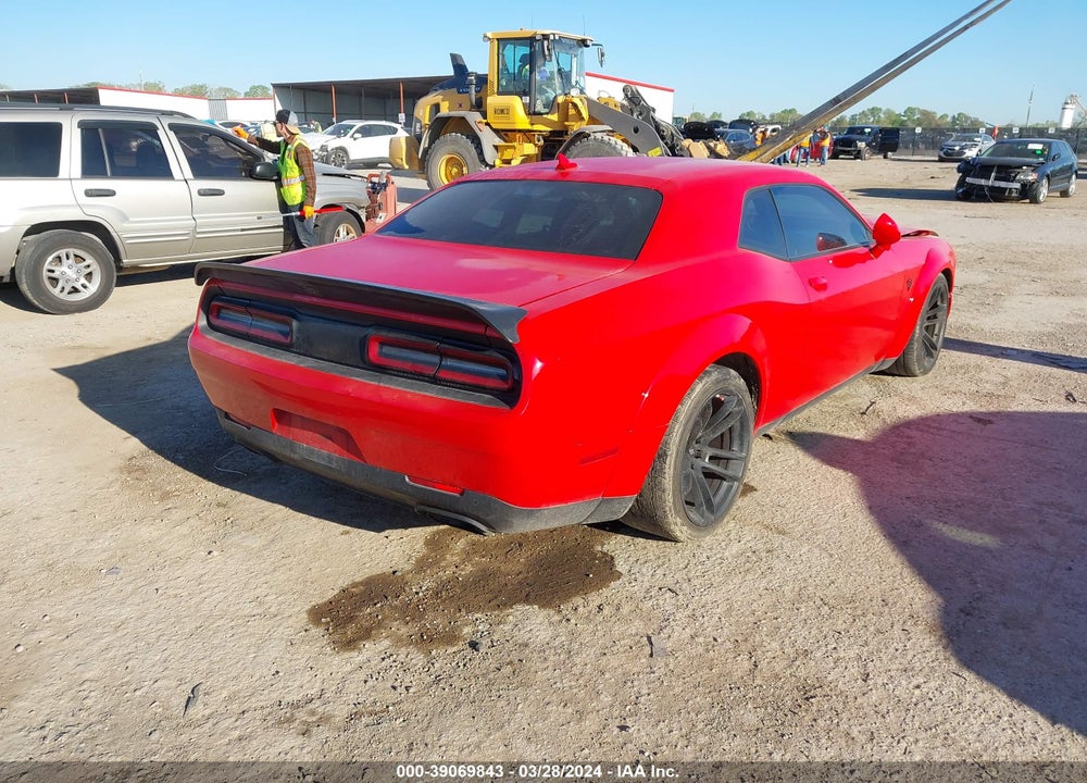 2020 DODGE CHALLENGER SRT HELLCAT REDEYE WIDEBODY VIN: 2C3CDZL91LH131717