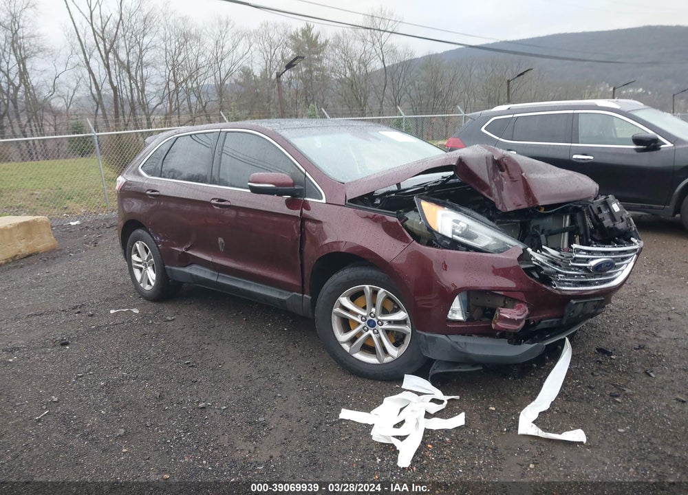 2019 FORD EDGE SEL VIN: 2FMPK4J95KBB59154
