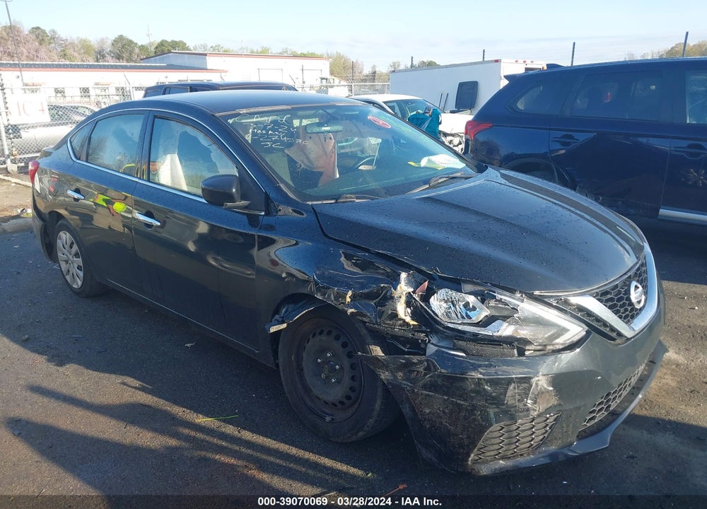 2017 NISSAN SENTRA S VIN: 3N1AB7AP1HY274380