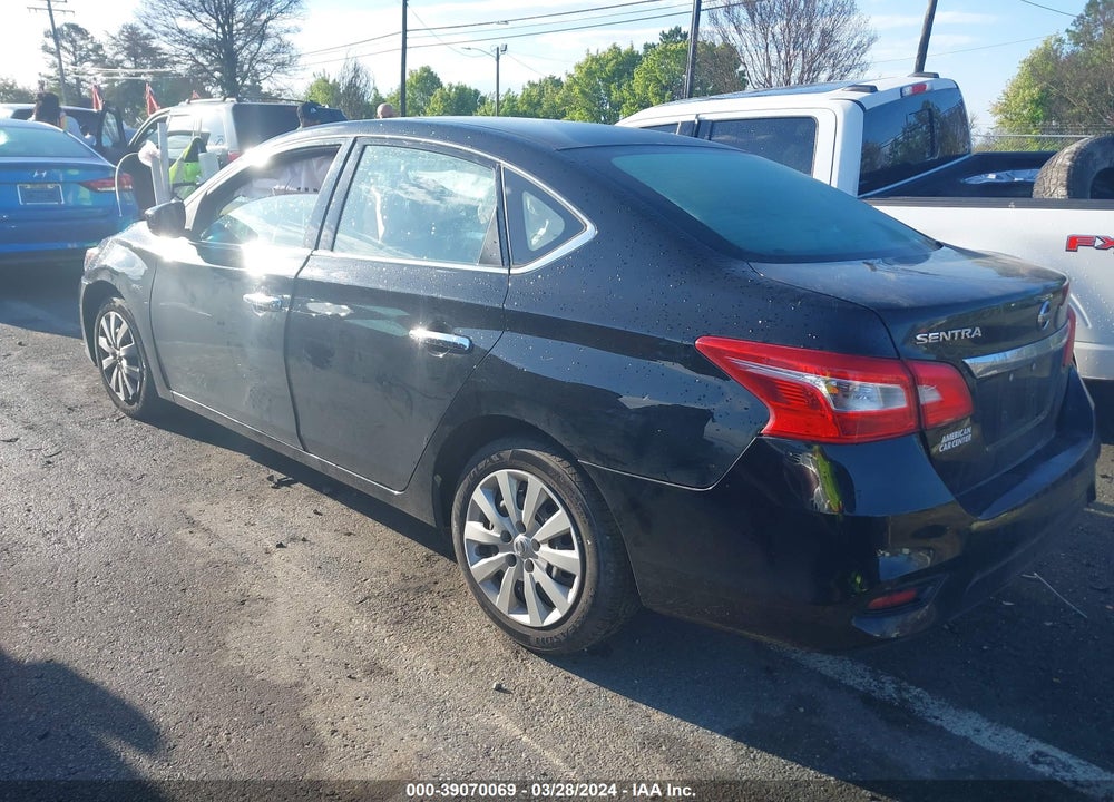 2017 NISSAN SENTRA S VIN: 3N1AB7AP1HY274380