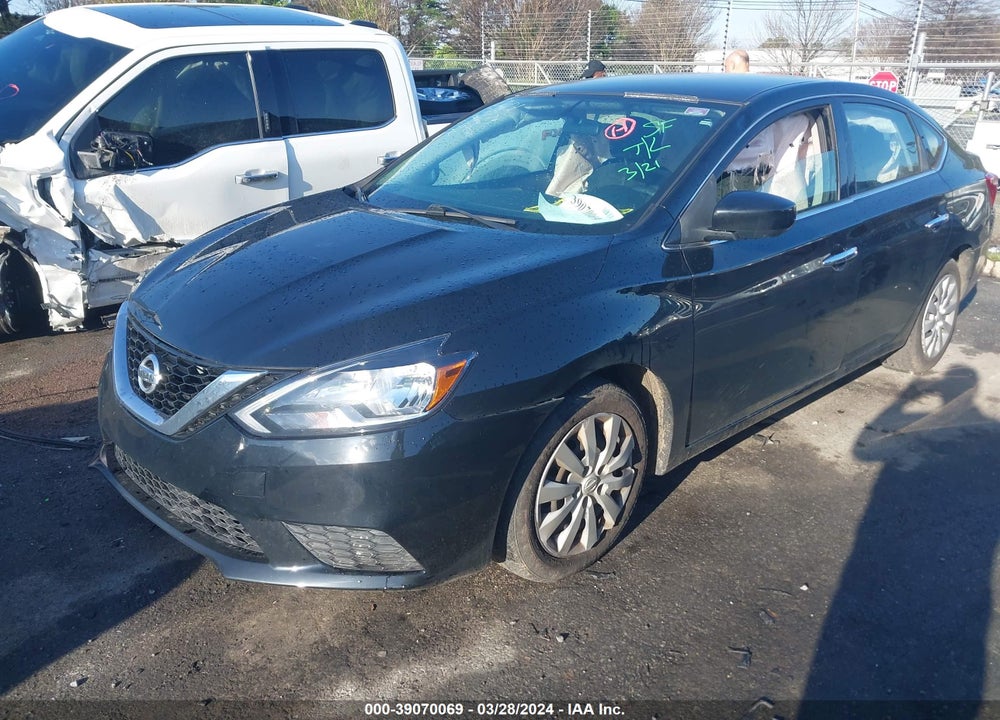 2017 NISSAN SENTRA S VIN: 3N1AB7AP1HY274380