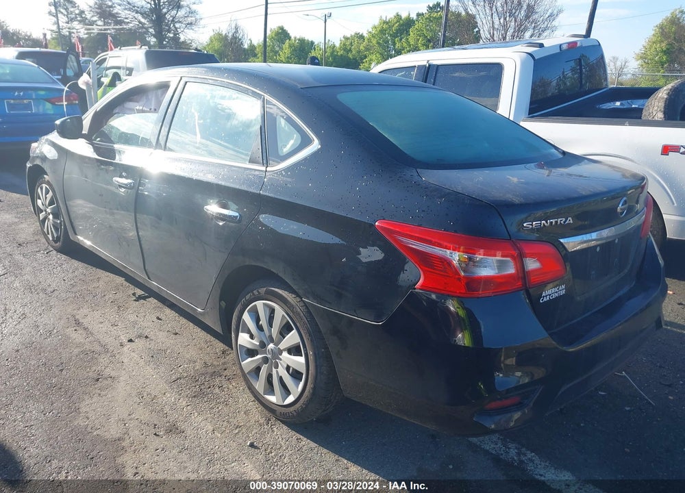 2017 NISSAN SENTRA S VIN: 3N1AB7AP1HY274380