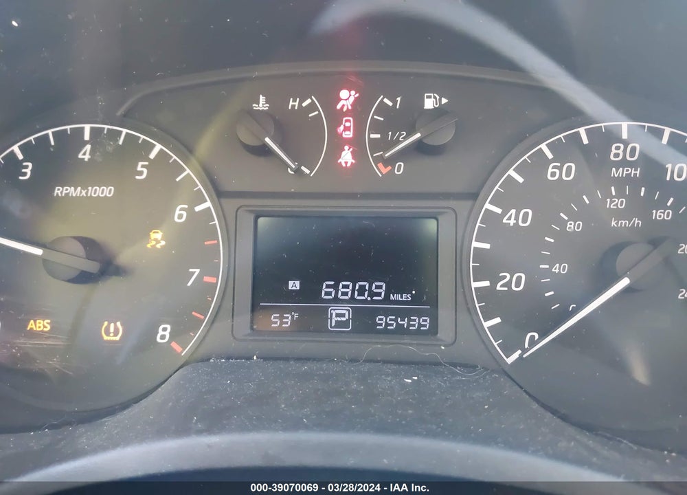 2017 NISSAN SENTRA S VIN: 3N1AB7AP1HY274380
