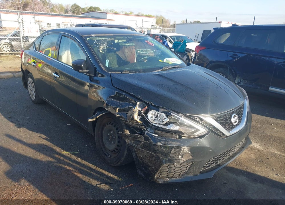 2017 NISSAN SENTRA S VIN: 3N1AB7AP1HY274380