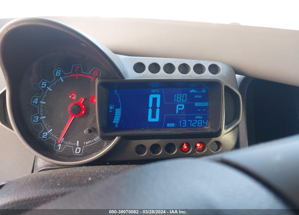 2014 CHEVROLET SONIC VIN: 1G1JC5SH6E4160128