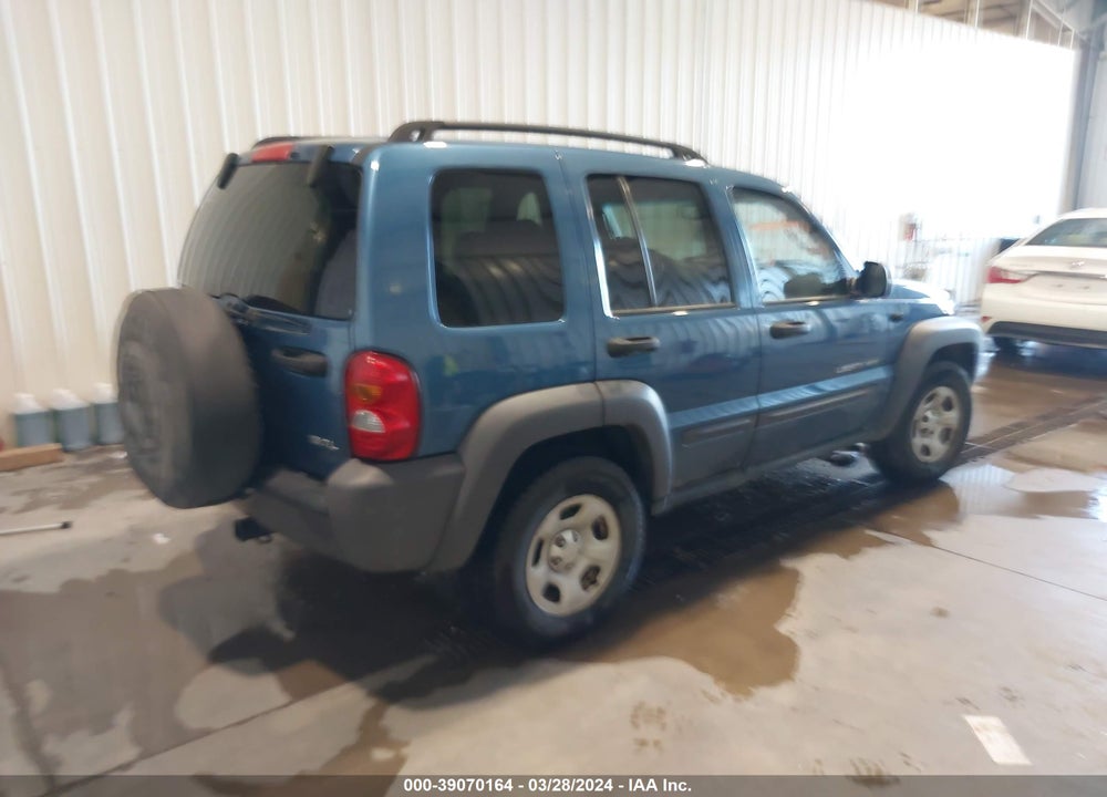 2003 JEEP LIBERTY SPORT VIN: 1J4GL48K03W726603