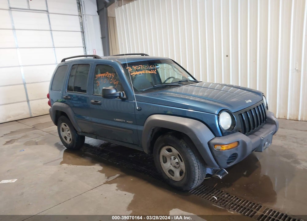 2003 JEEP LIBERTY SPORT VIN: 1J4GL48K03W726603