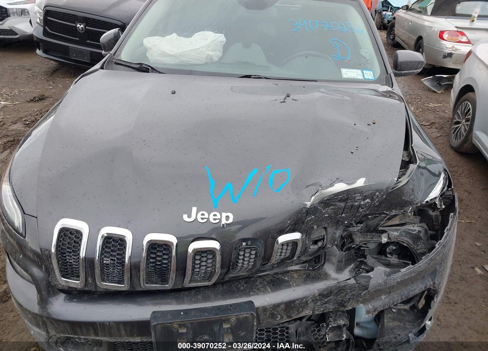 2016 JEEP CHEROKEE LATITUDE VIN: 1C4PJMCB5GW196928