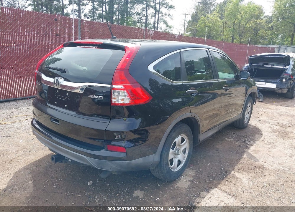 2015 HONDA CR-V LX VIN: 2HKRM4H39FH640401