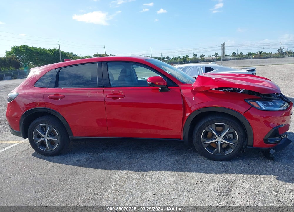 2024 HONDA HR-V 2WD EX-L/2WD EX-L W/O BSI VIN: 3CZRZ1H72RM706850