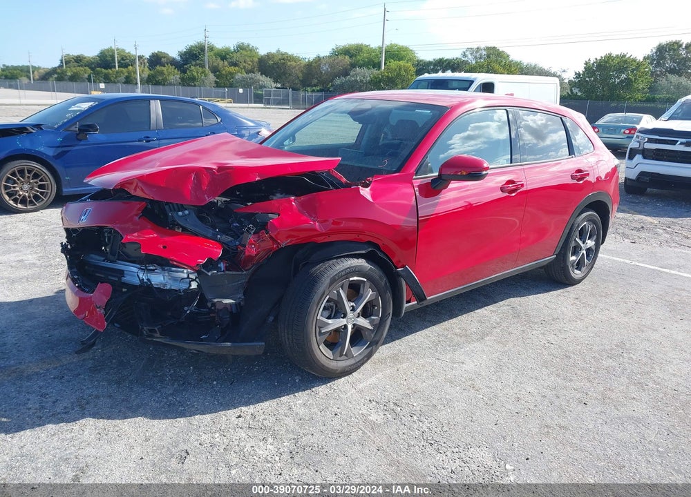 2024 HONDA HR-V 2WD EX-L/2WD EX-L W/O BSI VIN: 3CZRZ1H72RM706850