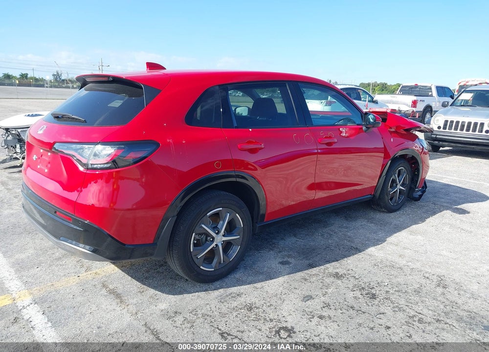 2024 HONDA HR-V 2WD EX-L/2WD EX-L W/O BSI VIN: 3CZRZ1H72RM706850