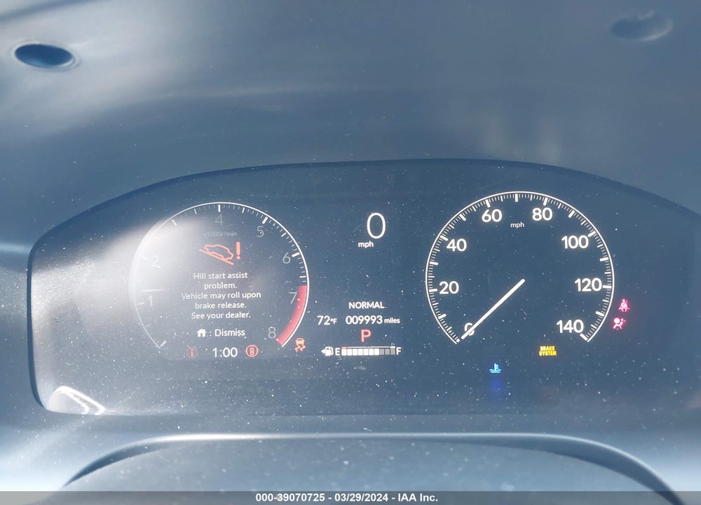 2024 HONDA HR-V 2WD EX-L/2WD EX-L W/O BSI VIN: 3CZRZ1H72RM706850