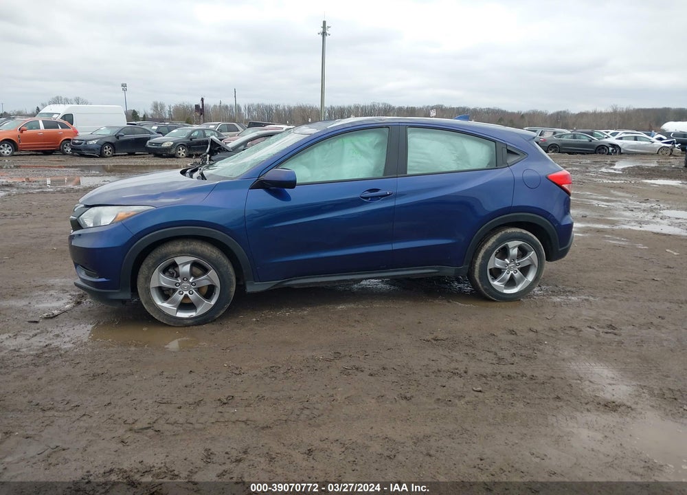 2016 HONDA HR-V LX VIN: 3CZRU6H37GM761784