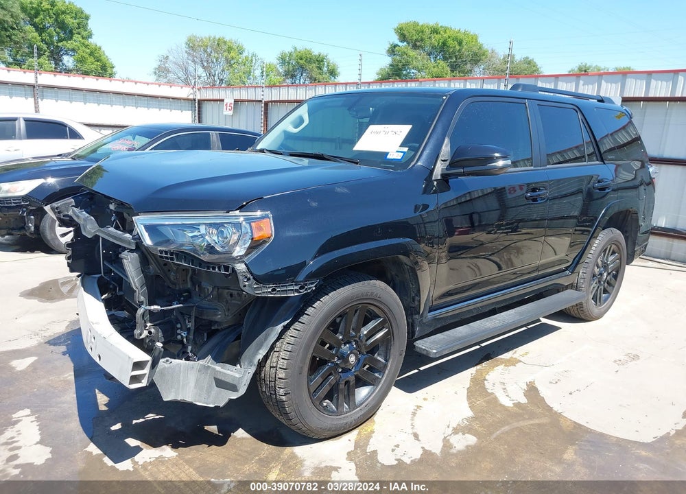 2019 TOYOTA 4RUNNER LIMITED NIGHTSHADE VIN: JTEBU5JR8K5649456