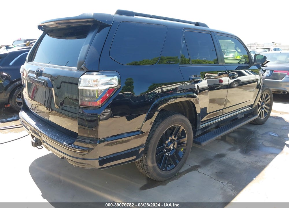 2019 TOYOTA 4RUNNER LIMITED NIGHTSHADE VIN: JTEBU5JR8K5649456
