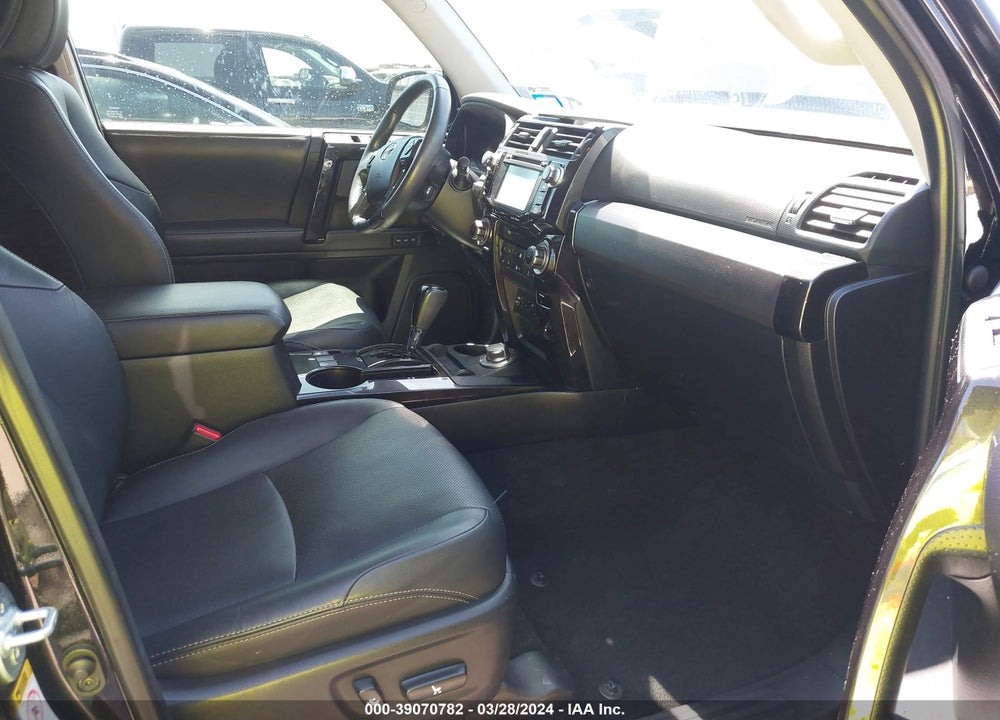 2019 TOYOTA 4RUNNER LIMITED NIGHTSHADE VIN: JTEBU5JR8K5649456