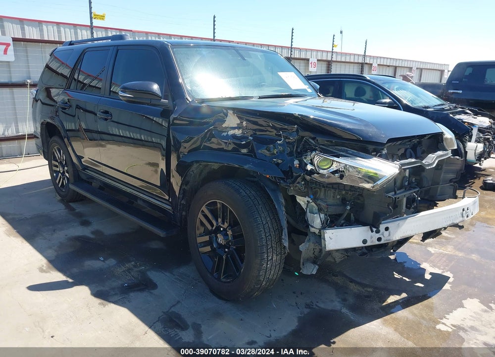 2019 TOYOTA 4RUNNER LIMITED NIGHTSHADE VIN: JTEBU5JR8K5649456