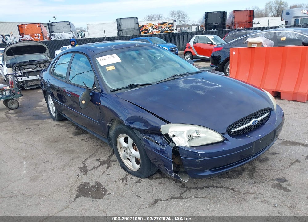 2002 FORD TAURUS SES VIN: 1FAFP55U72G103480