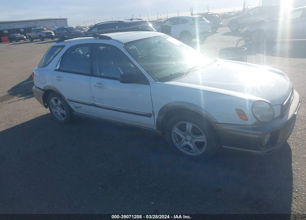 2003 SUBARU IMPREZA OUTBACK SPORT VIN: JF1GG68573G813804