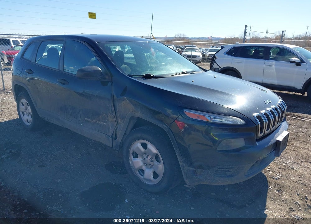 2015 JEEP CHEROKEE SPORT VIN: 1C4PJMAB7FW638352