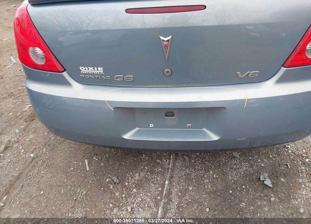 2008 PONTIAC G6 VIN: 1G2ZG57N684244830