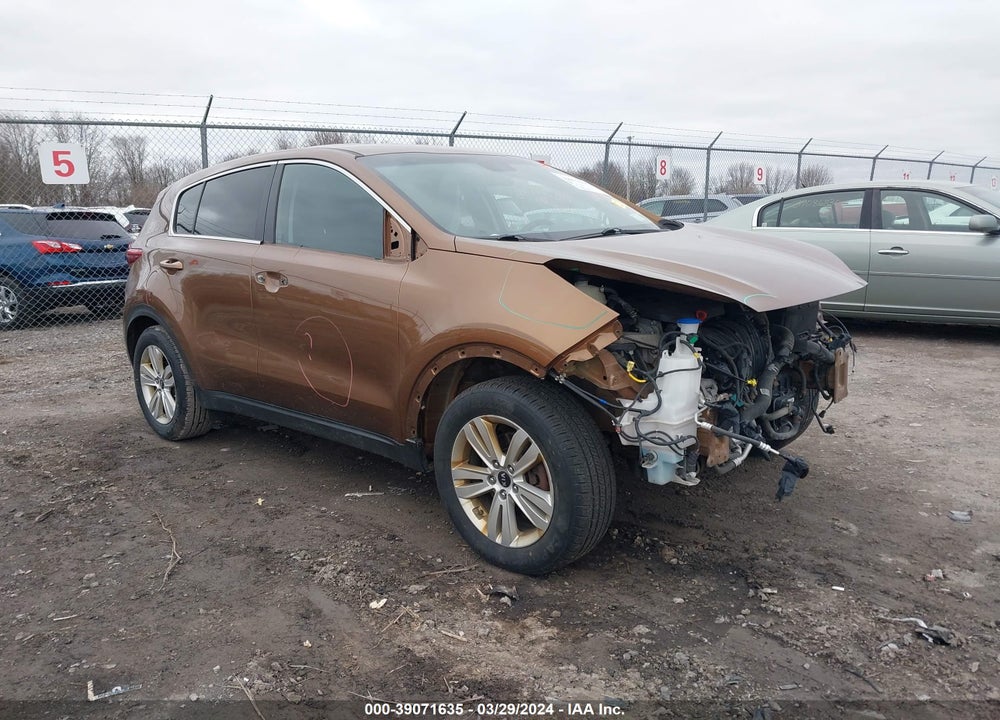 2017 KIA SPORTAGE LX VIN: KNDPM3AC6H7209422