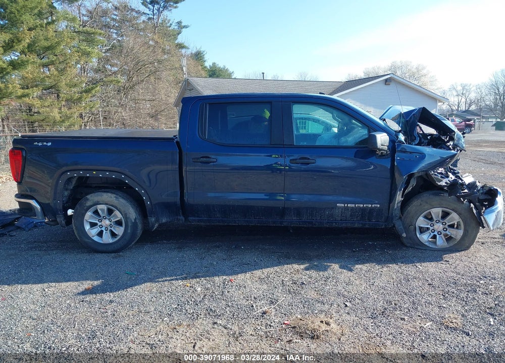 2021 GMC SIERRA 1500 4WD  SHORT BOX VIN: 1GTP9AEK0MZ332672
