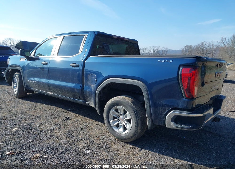 2021 GMC SIERRA 1500 4WD  SHORT BOX VIN: 1GTP9AEK0MZ332672